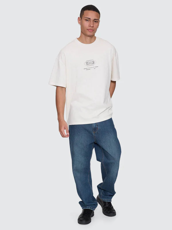 Thrills Fluid Thrills Box Fit Oversize Tee - Heritage White