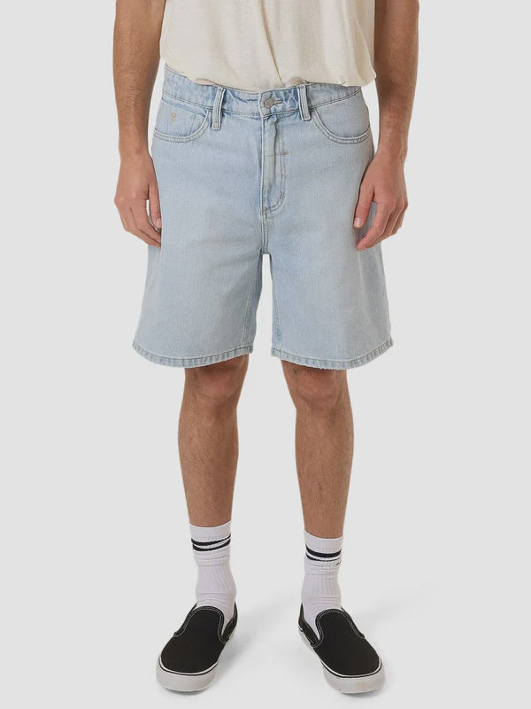 Thrills Slacker Denim Short - Ether Blue