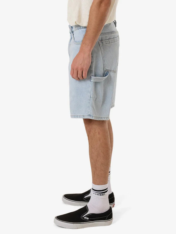 Thrills Slacker Denim Short - Ether Blue