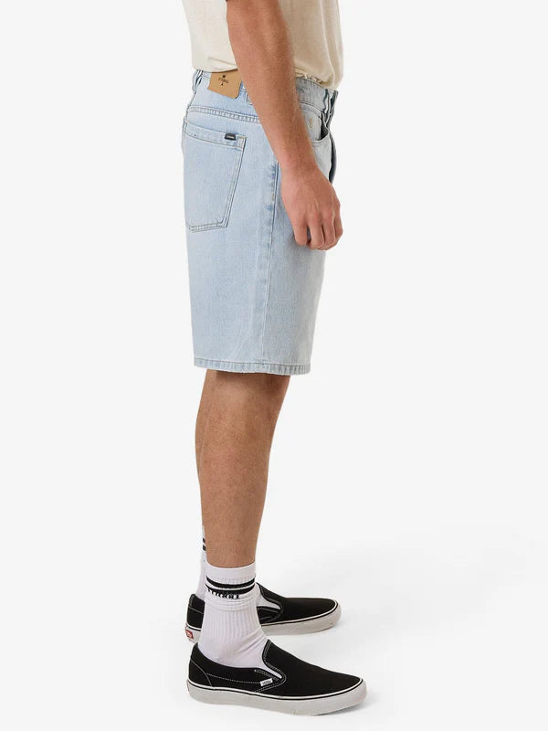 Thrills Slacker Denim Short - Ether Blue