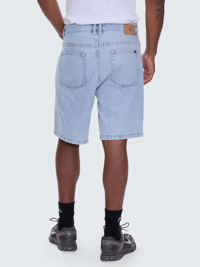 Thrills Slacker Relaxed Denim Short-Serenity Blue