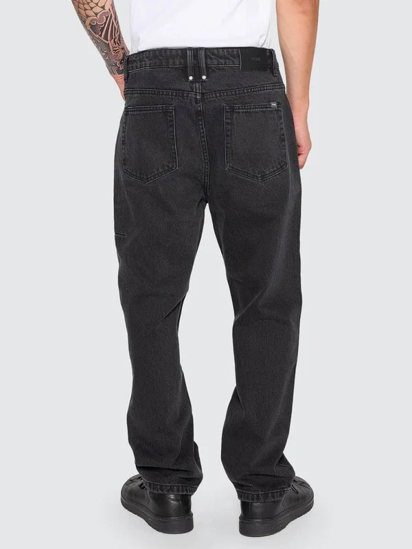 Thrills Slacker Denim Jean - Aged Black
