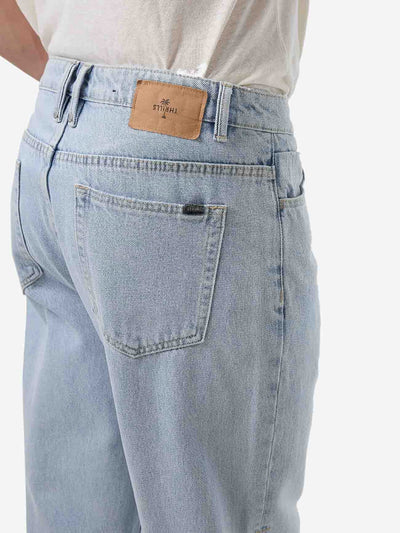 Thrills Slacker Denim Jean - Shadow Blue