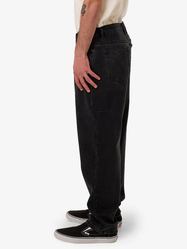 Thrills Slacker Denim Jean - Coal
