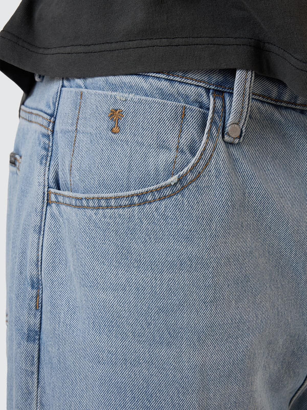 Thrills Big Slacker Baggy Denim Jean - Dusk