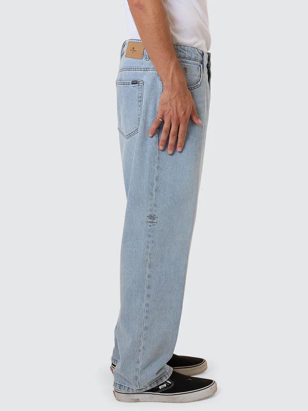 Thrills Big Slacker Baggy Denim Jean - Dusk