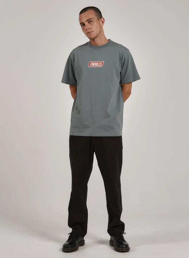 Thrills Slappy Merch Fit Tee - Scrubs Green