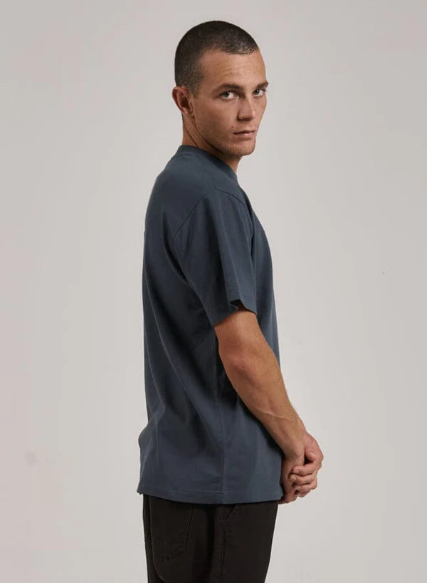 Thrills Wonderland Merch Fit Tee - Dark Slate