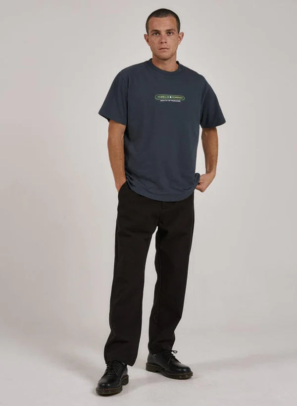 Thrills Wonderland Merch Fit Tee - Dark Slate