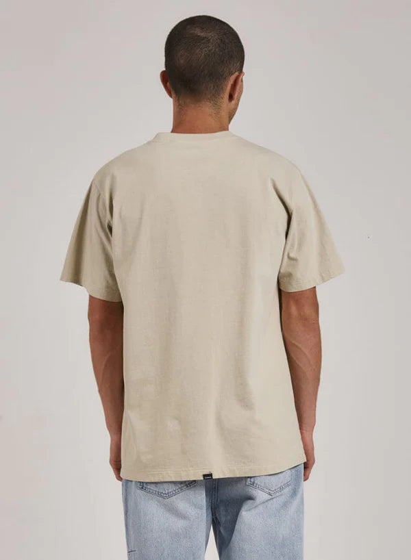 Thrills Hell Raised Merch Fit Tee - Oatmeal