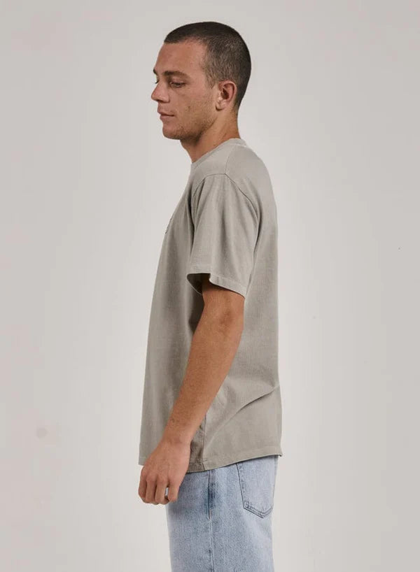 Thrills Going The Distance Merch Fit Tee - Fog