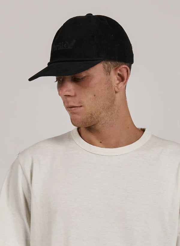 Thrills Workwear 5 Panel Cap - Merch Black