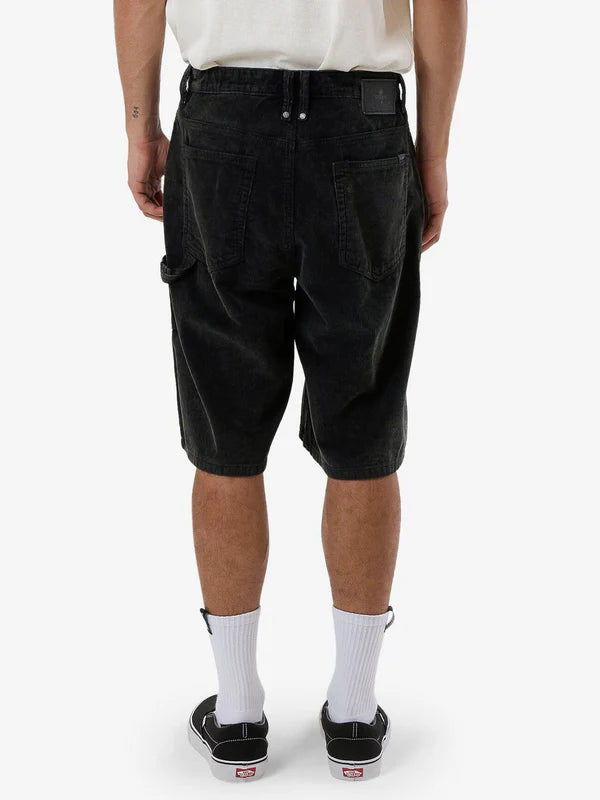 Thrills Big Slacker Cord Short - Black India Ink