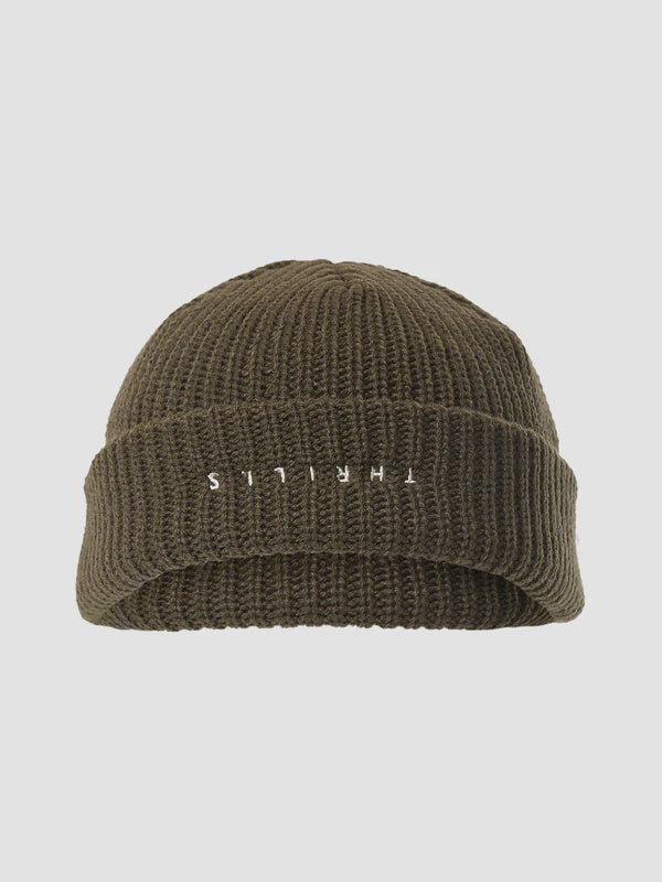 Minimal Thrills Beanie- Tarmac