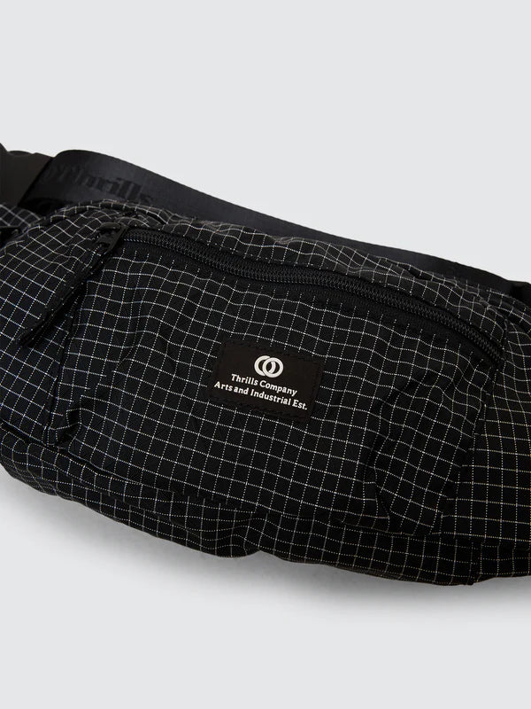 Thrills Cortex Hip Bag - Black