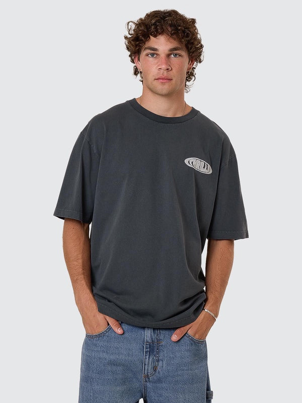 Thrills Shadowless Oversize Fit Tee - Ebony