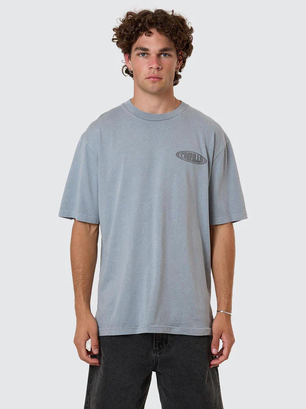 Thrills Shadowless Oversize Fit Tee - Smog