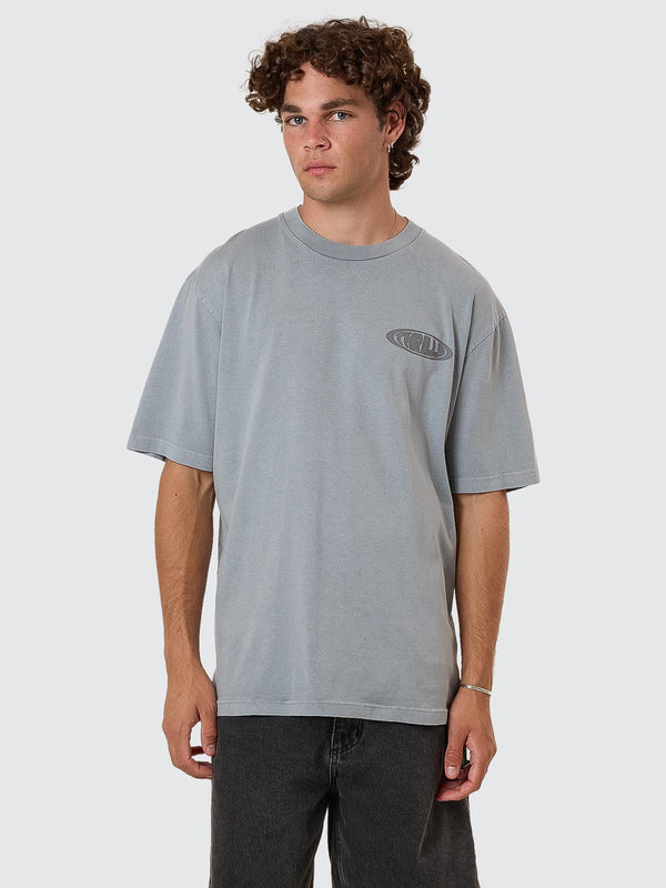 Thrills Shadowless Oversize Fit Tee - Smog