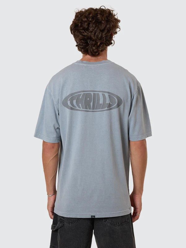 Thrills Shadowless Oversize Fit Tee - Smog