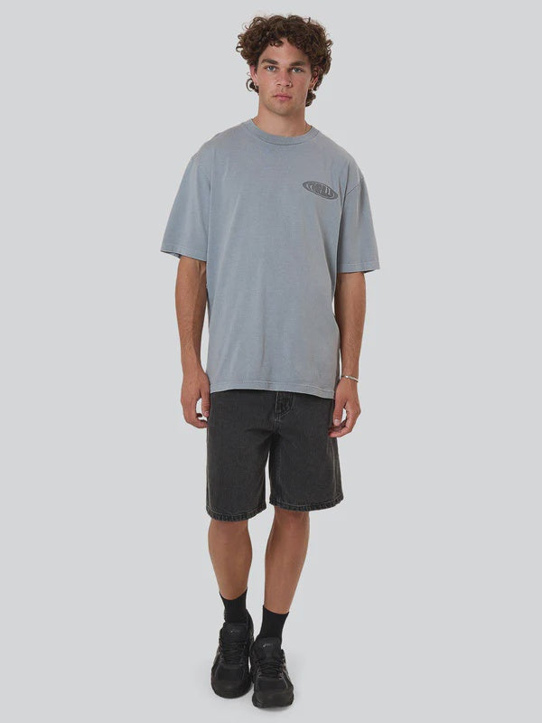Thrills Shadowless Oversize Fit Tee - Smog