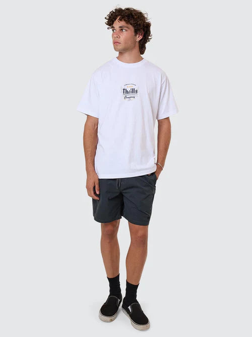 Thrills OG Strength Merch Fit Tee - White