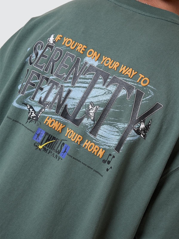 Thrills Serenity Affinity Box Fit Oversize Tee - Sea Pine