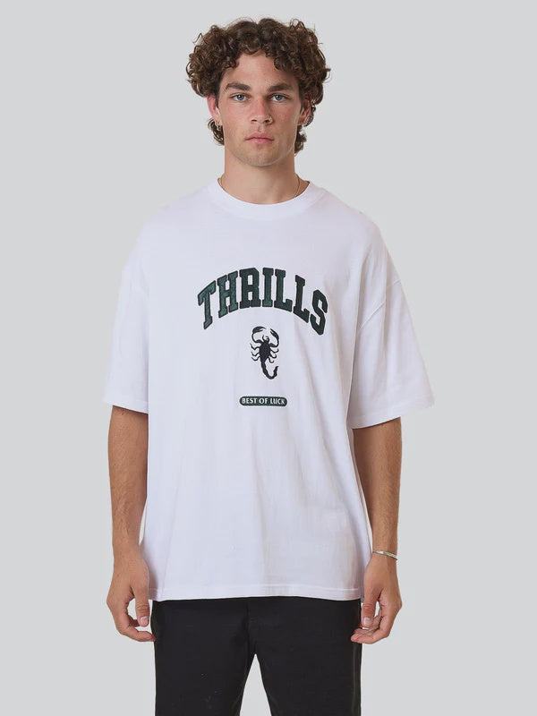 Thrills Los Stingers Box Fit Oversize Tee - White