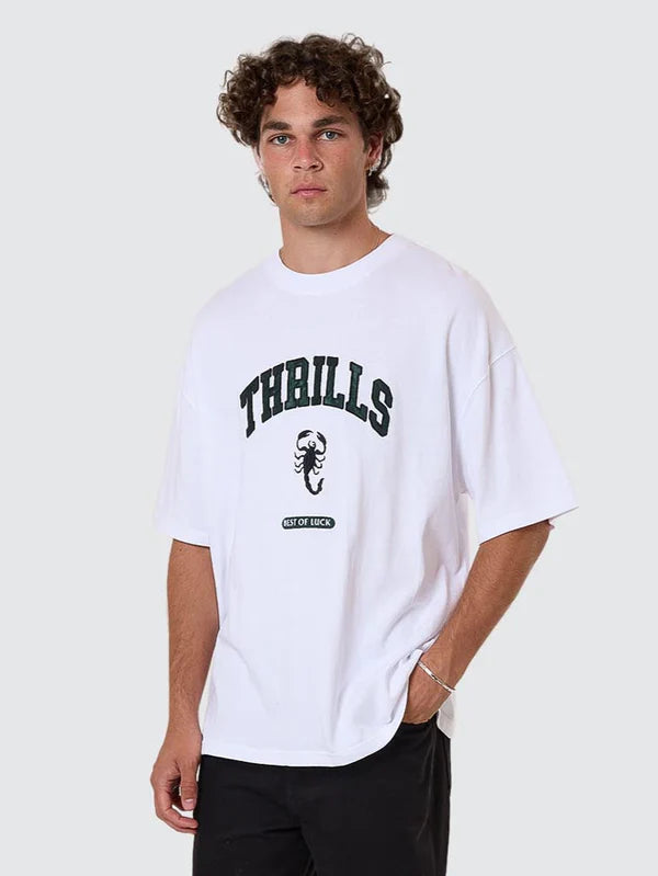 Thrills Los Stingers Box Fit Oversize Tee - White