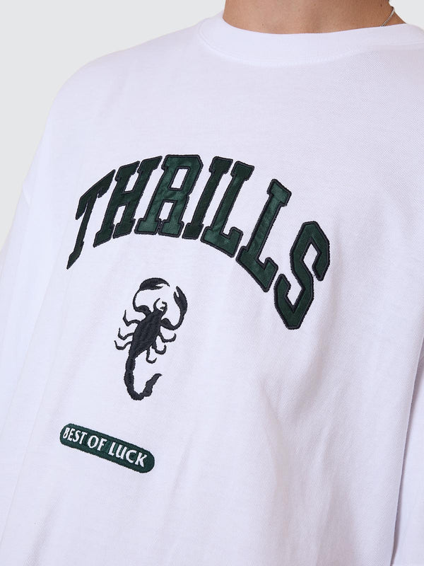 Thrills Los Stingers Box Fit Oversize Tee - White