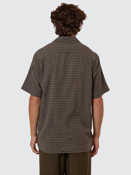 Thrills Unfiltered Bowling Shirt - Tarmac