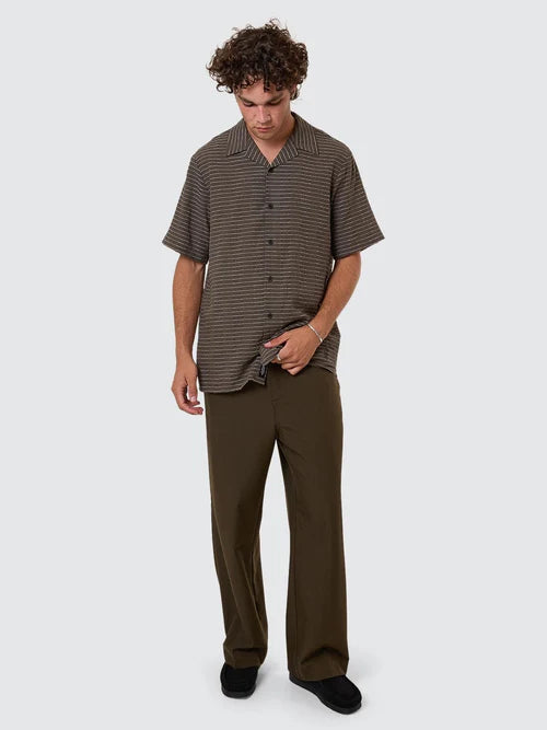 Thrills Unfiltered Bowling Shirt - Tarmac