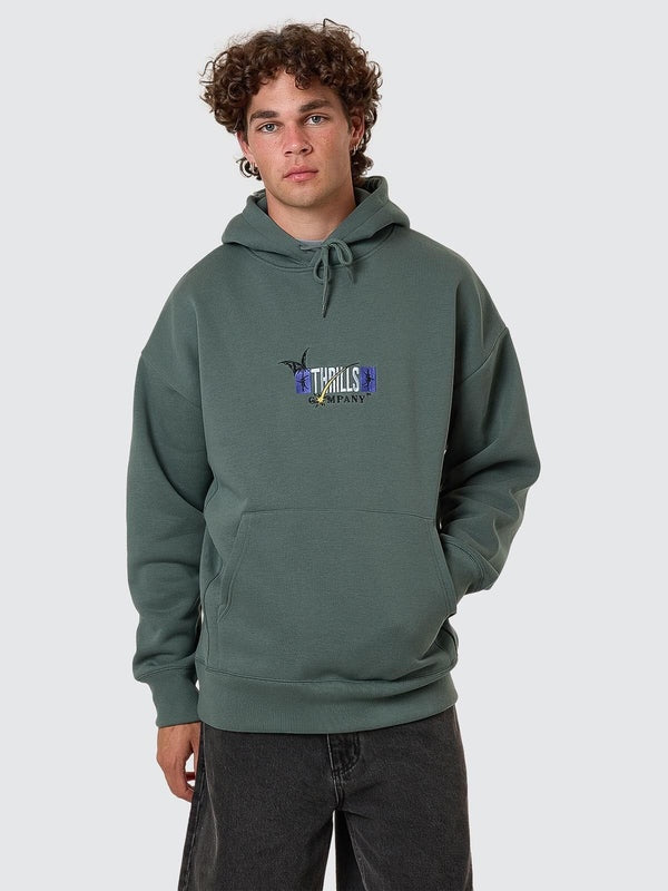 Thrills Serenity Affinity Slouch Pull On Hood - Sea Pine