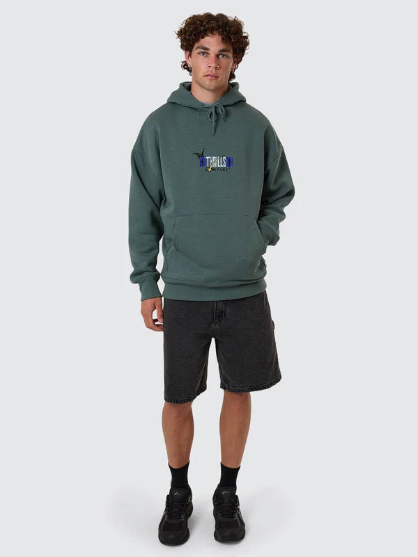 Thrills Serenity Affinity Slouch Pull On Hood - Sea Pine