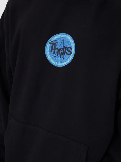 Thrills Superior Blast Slouch Pull On Hood - Black