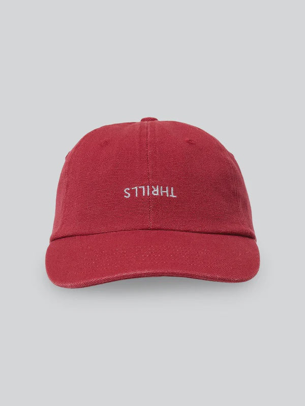 Thrills Minimal Thrills 6 Panel Cap - Redwood