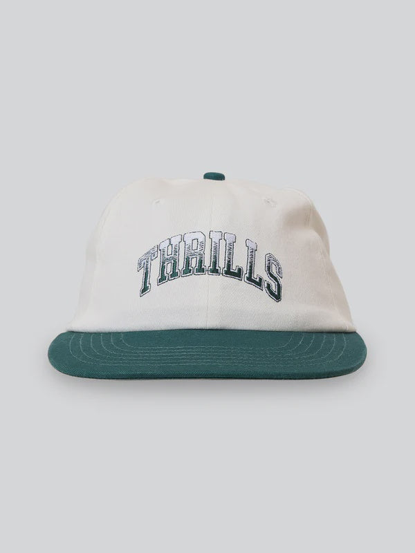 Thrills Los Stringers 6 Panel Cap - Natural - Botanical Garden