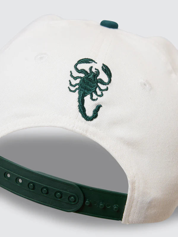 Thrills Los Stringers 6 Panel Cap - Natural - Botanical Garden