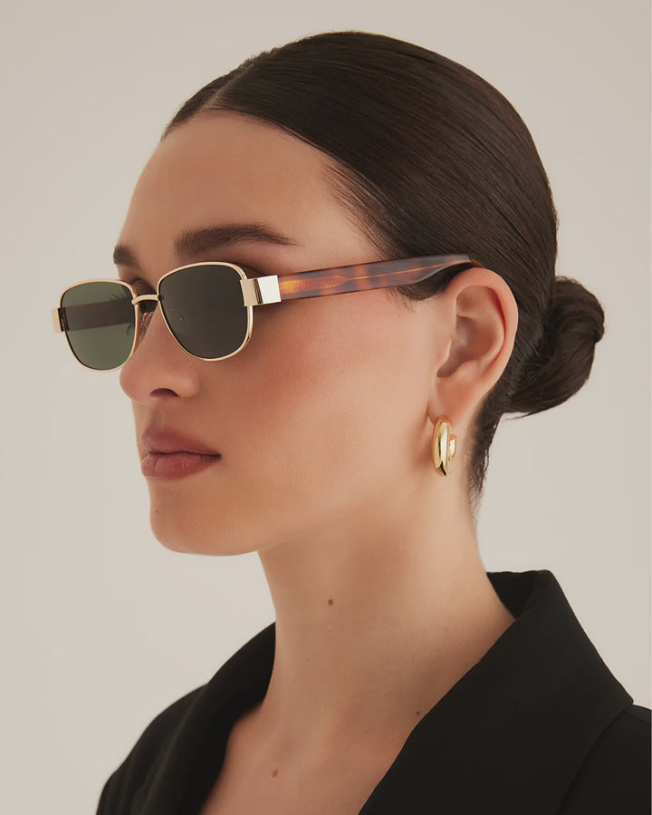 Banbé The Addison-Gold/Havana Tort/Green