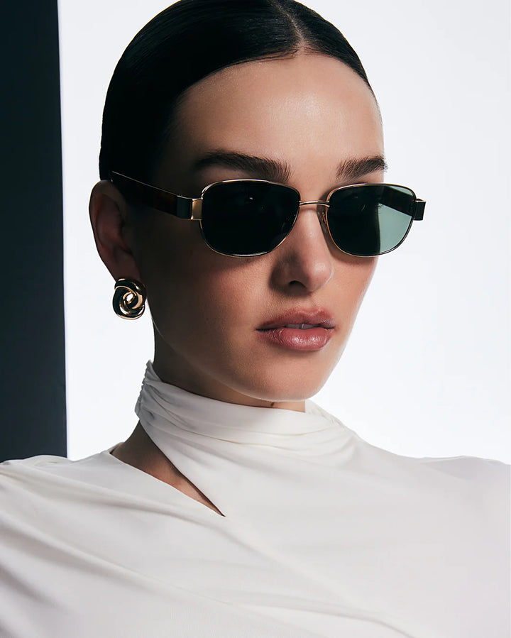 Banbé The Addison-Gold/Havana Tort/Green