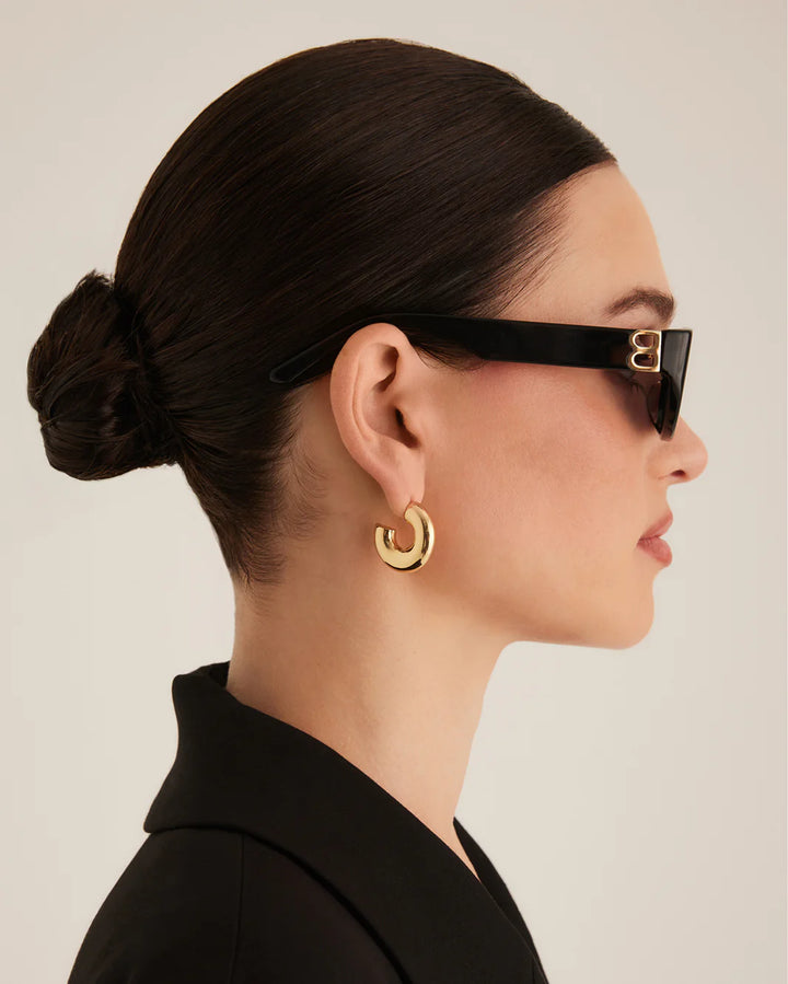 Banbé The Ariana Sunglasses - Black/Black