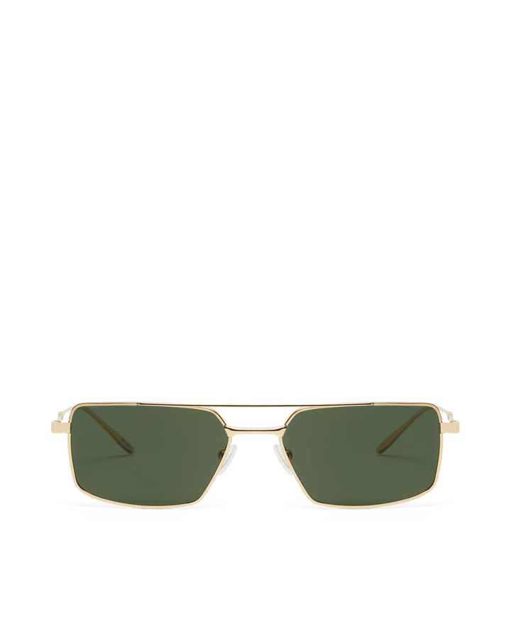 Banbé The Barbara Sunglasses - Light Gold/Green