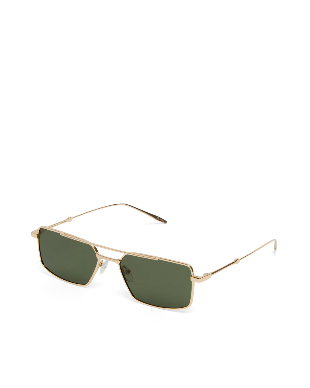 Banbé The Barbara Sunglasses - Light Gold/Green