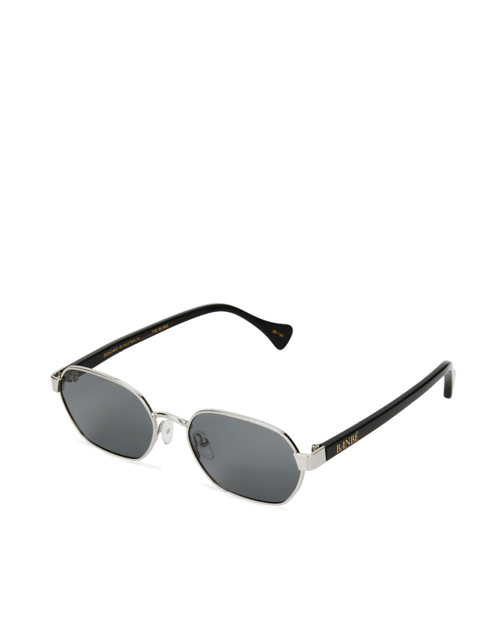 Banbé The Blake Polarised Sunglasses - Silver/Smoke