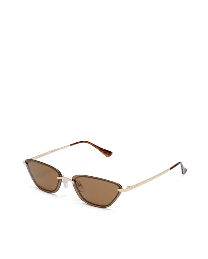 BANBÉ The Chandra Sunglasses- Light Gold Chocolate