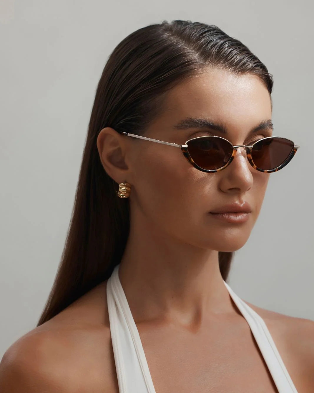 Banbe The Consani Sunglasses - Dark Havana Tort Melon