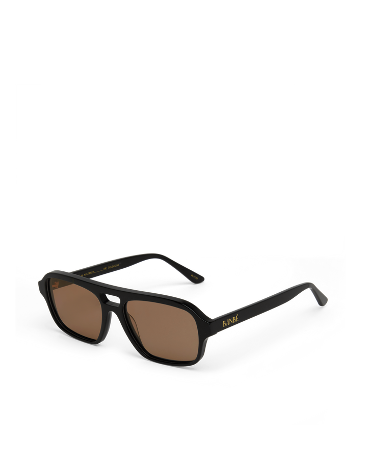 Banbé The Delevigne Sunglasses - Black/Caramel