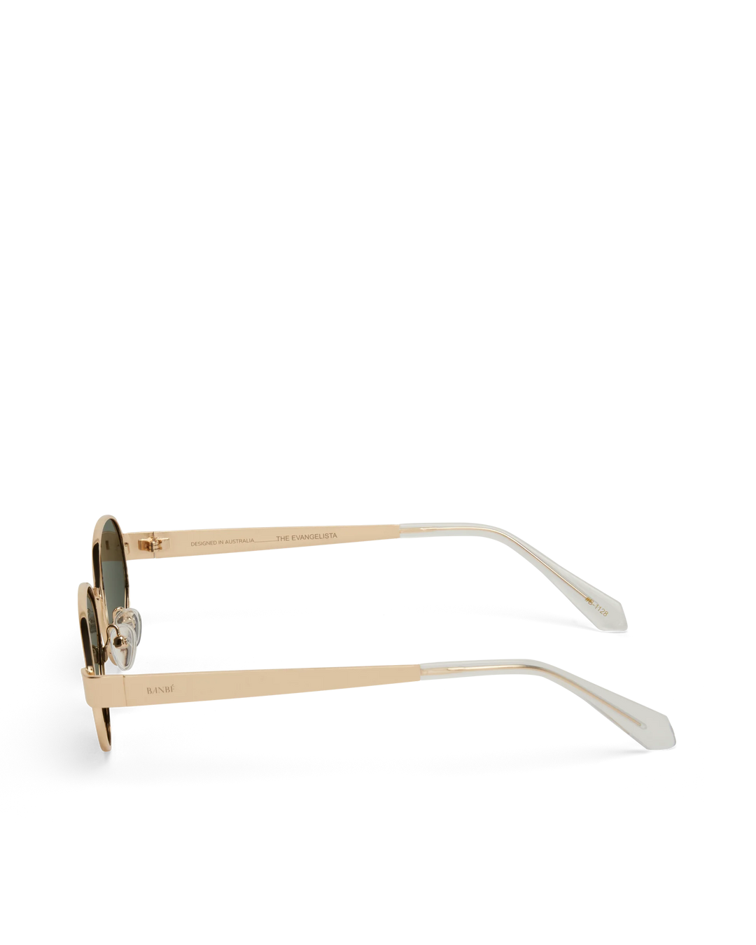 Banbé The Evangelista Sunglasses - Gold/Green