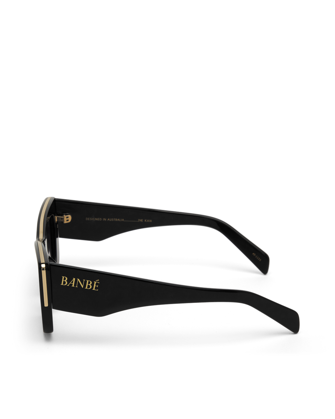 Banbé The Kaia Sunglasses - Jet Black