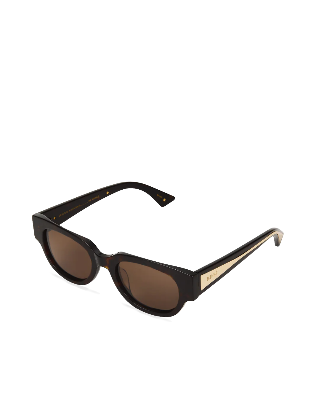 Banbé The Markle Polarised Sunglasses - Dark Havana Tort/Walnut