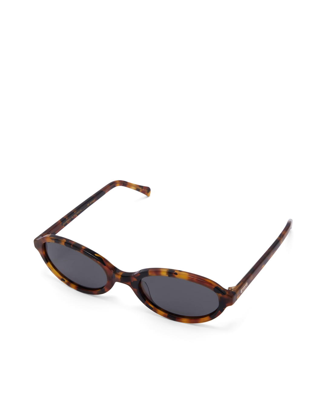 Banbe The Murray Sunglasses - Amber Tort Smoke